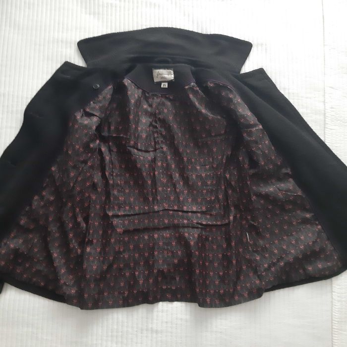 Casaco preto Stradivarius