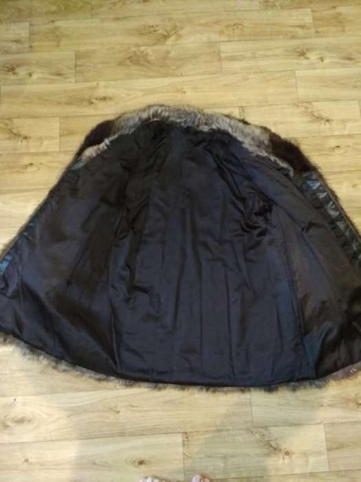 Шуба енот натуральный