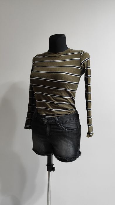 Zielona bluzka w paski