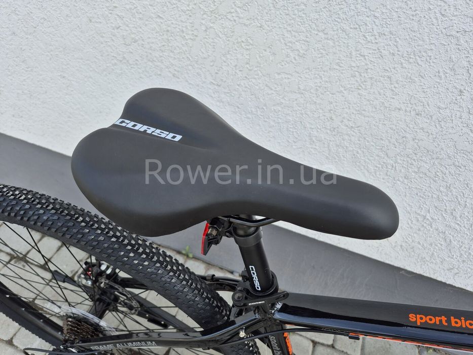 Найнер алюмінієвий велосипед Corso Project 29 R-29077 рама-17" Black O