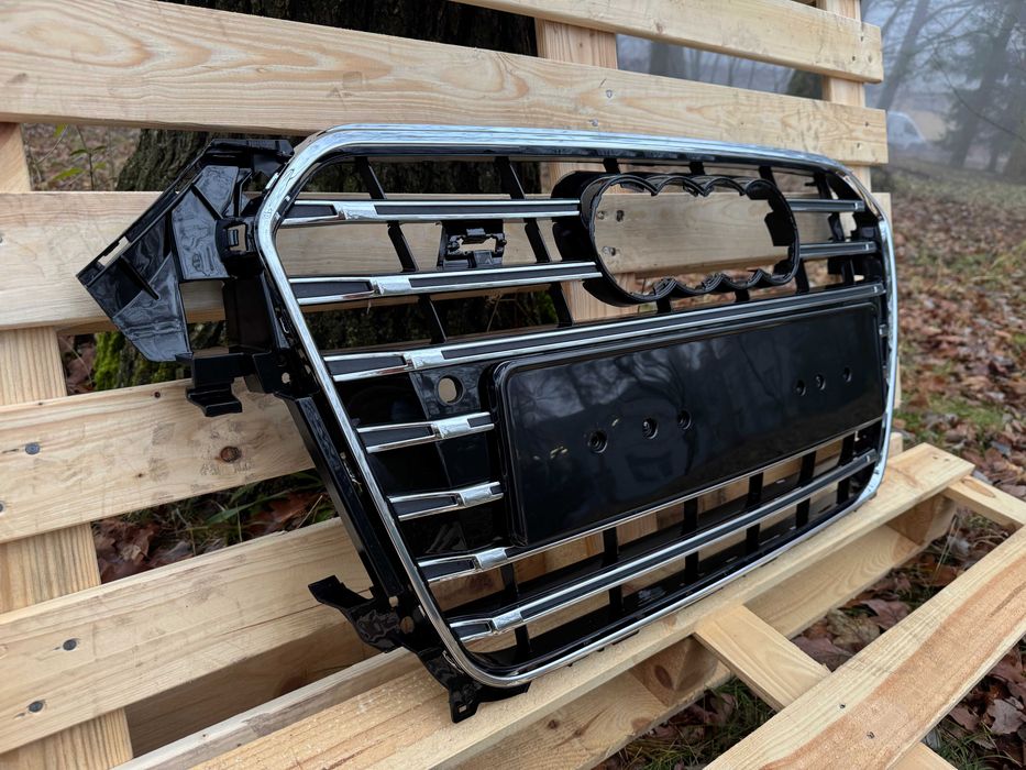 Grill Atrapa Audi A4 S4 B8 11-15 Po-lift CHROME