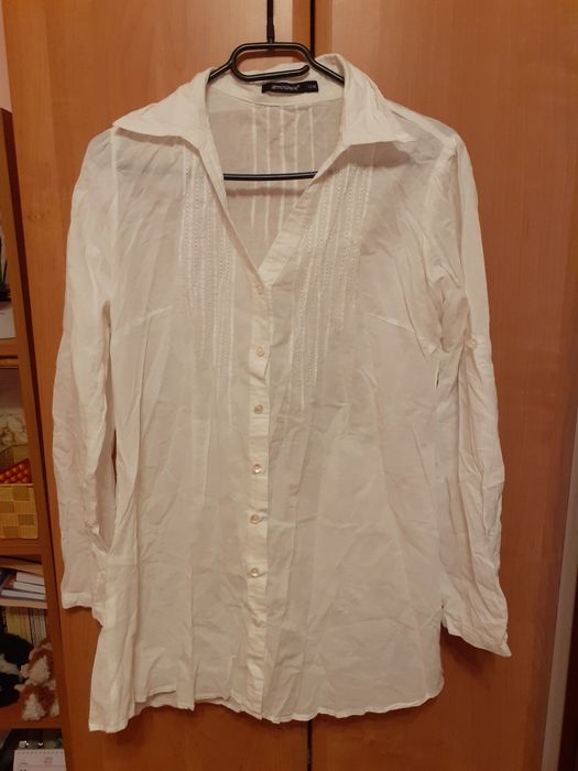 Biała koszula Atmosphere bawełna 40 L