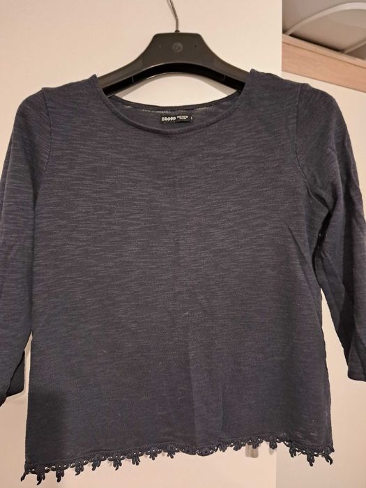 Bluzka damska granatowa