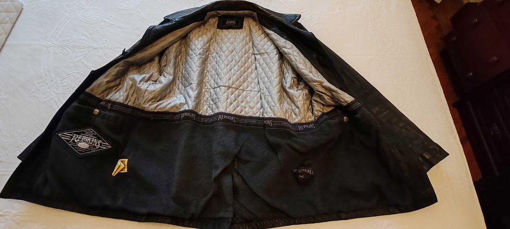 Casaco de pele genuína Vintage.