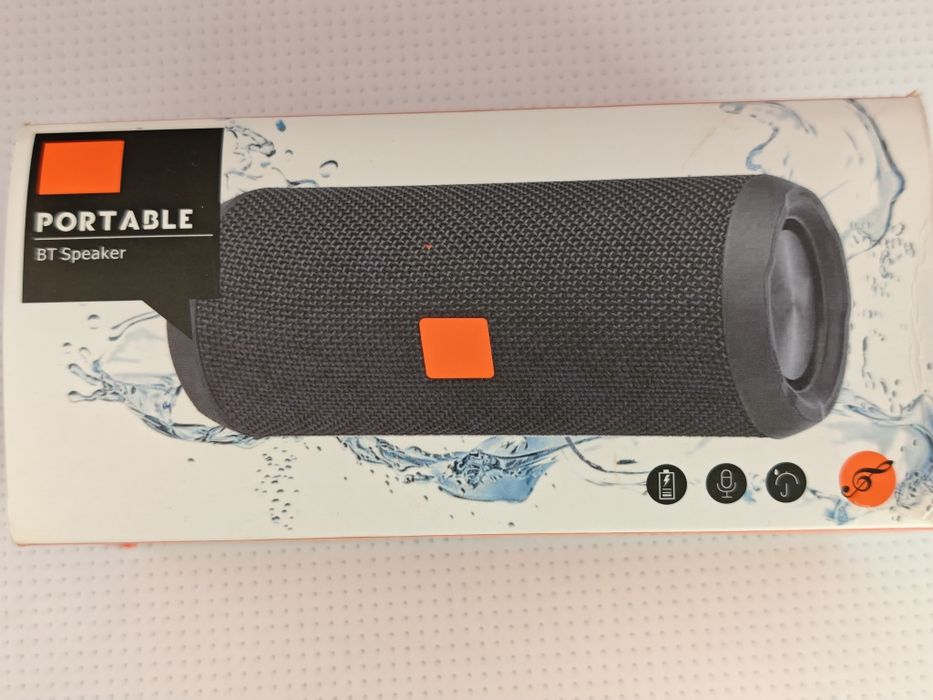 Coluna Bluetooth Portátil TG117 - Nova na Caixa (Preta)