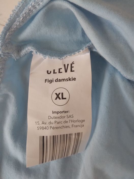 Majtki figi damskie cleve XL niebieskie