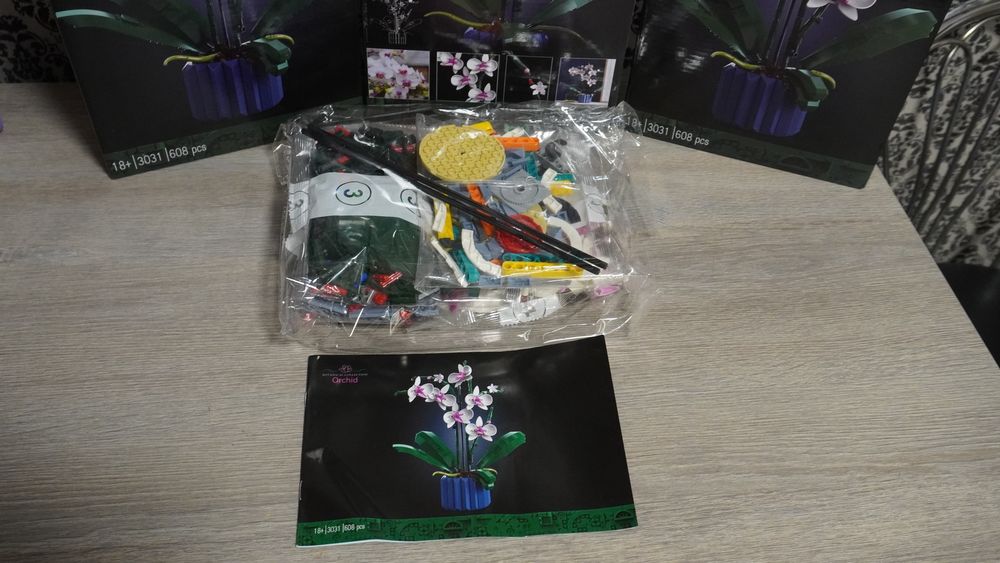 Квіти Орхідея Лего Нове