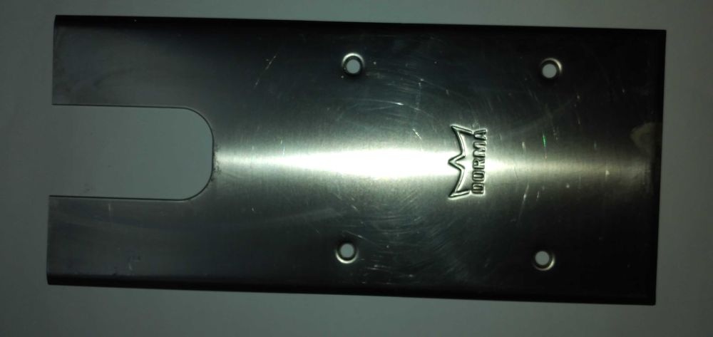 Mola chão para porta de vidro com tampa