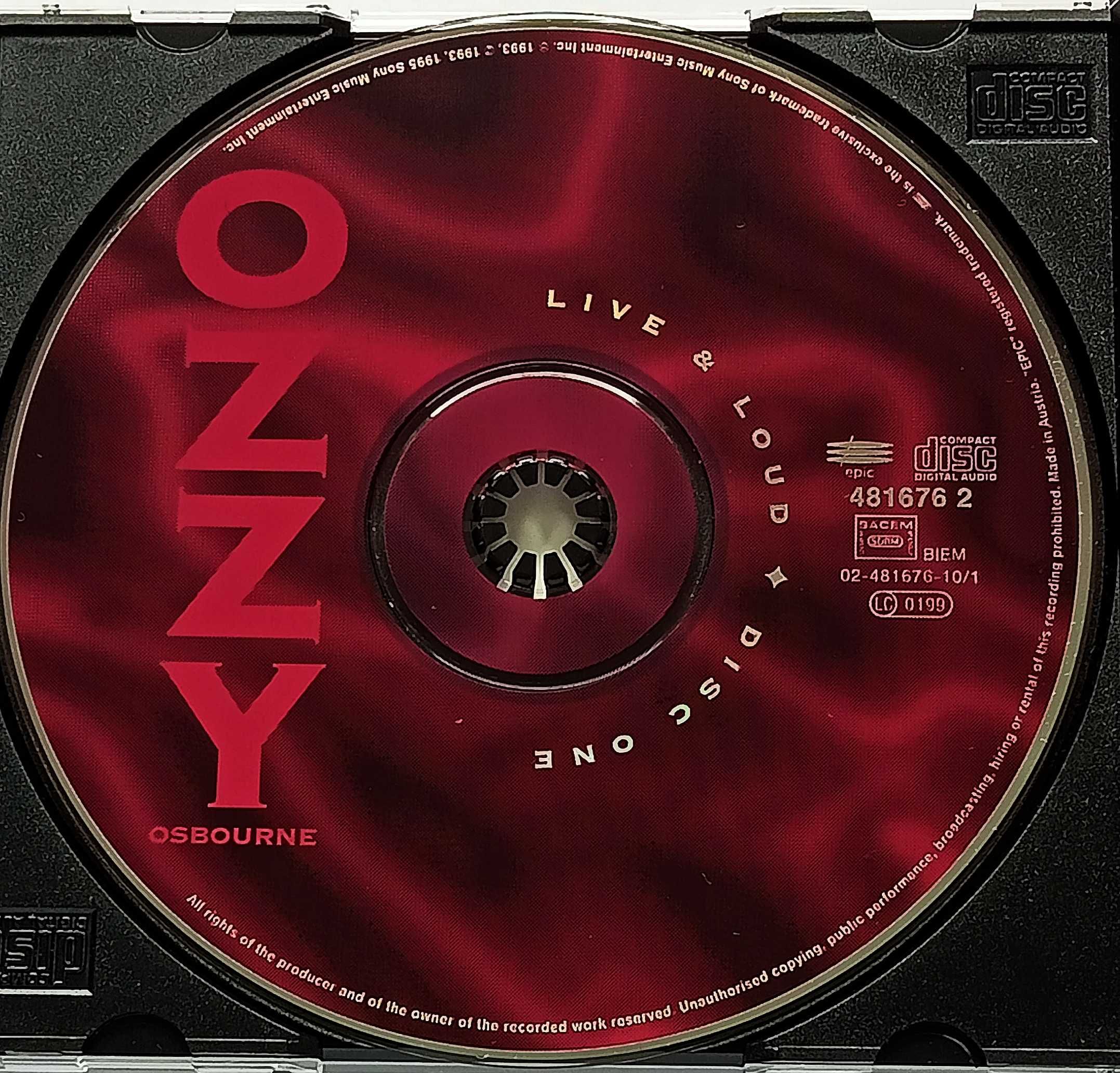 Ozzy Osbourne – Live & Loud 2CD 1993, Fat Box Opole • OLX.pl Ozzy Osbourne – Live & Loud 2CD 1993, Fat Box Opole • OLX.pl