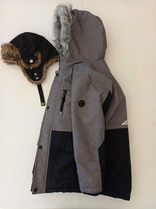 Kurtka zimowa parka Primark 140 + czapka