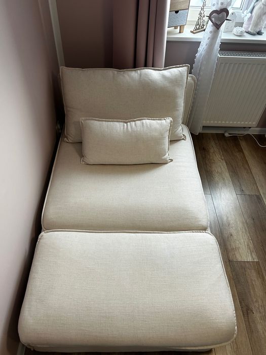 Leżanka szezlong soderhamn ikea bardzo dobry stan