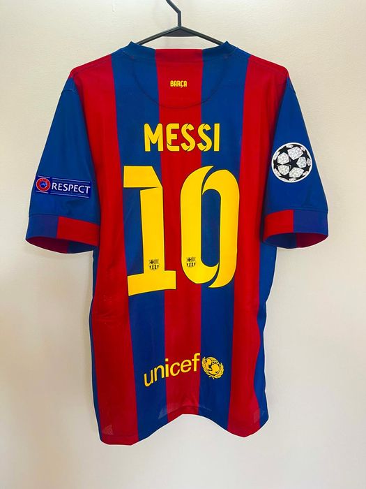 Messi 10 FC Barcelona Retro Vintage Liga Mistrzów Finał 2015 M