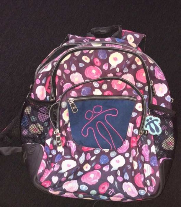 Totto - Mochila Escolar Florida Meninas