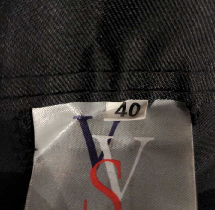 Czarne spodnie robocze 40