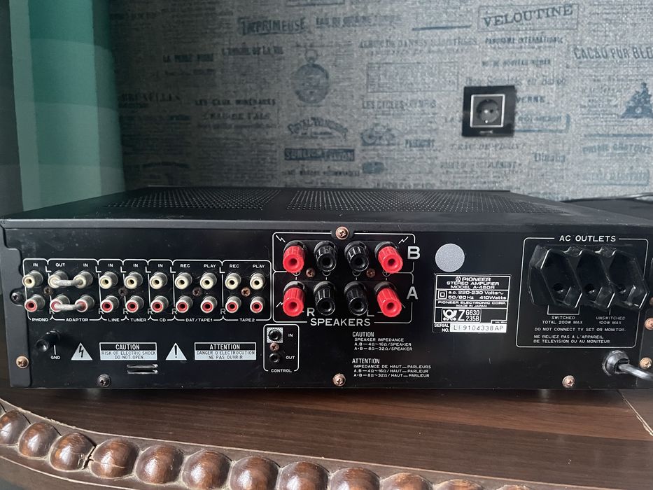 Pioneer A-450R — Vintage Hi-Fi Підсилювач
