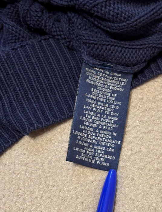 Sweter Warkocz Ralph Lauren roz. M