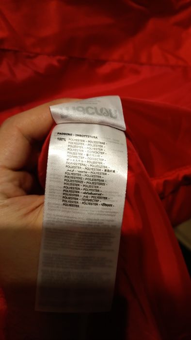 Kurtka zimowa Macron czerwona