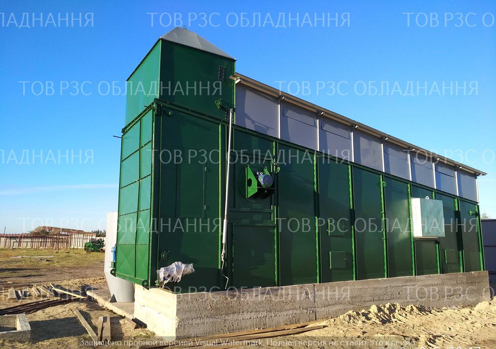 Конвейерная зерносушилка «SK» для всіх культур,дбайлива сушка