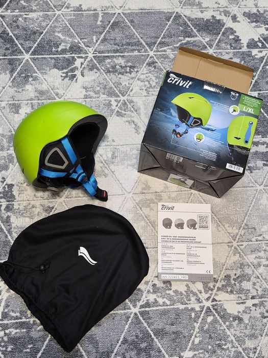 Дитячий лижний шолом 52-55 см