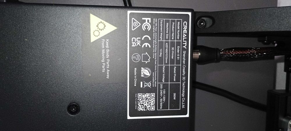 Impressora 3D Creality Ender 5 S1 - como nova