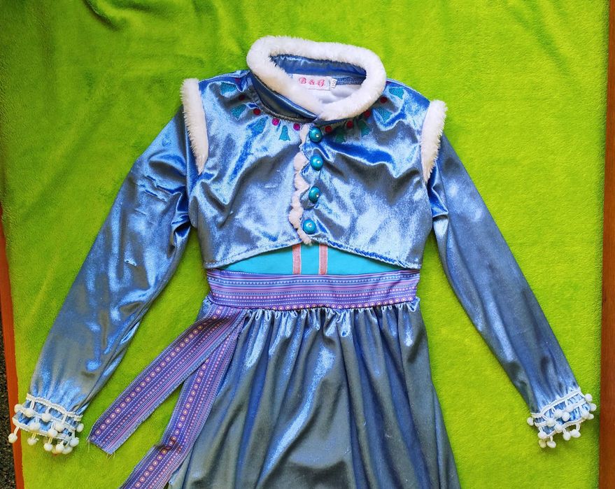 Kostium strój Anna Kraina Lodu rozm. 122