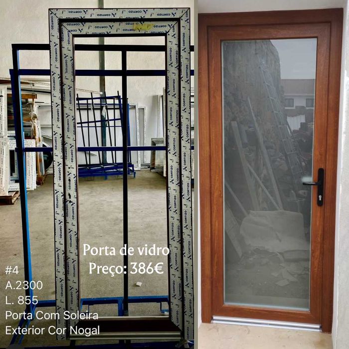 Janelas e Portas em PVC