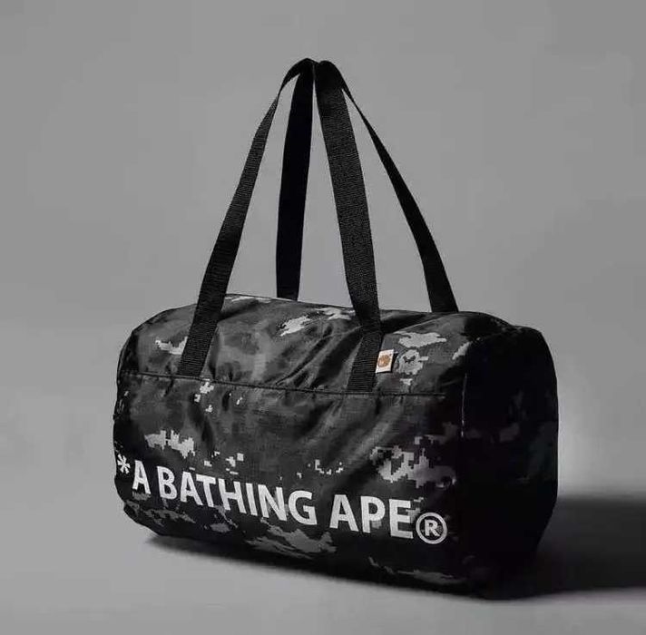 Велика сумка через плече Bape Ape Duffle Bag Camo Digital smart.