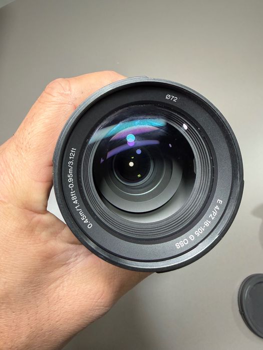 Lente Sony 18-105mm em excelente estado
