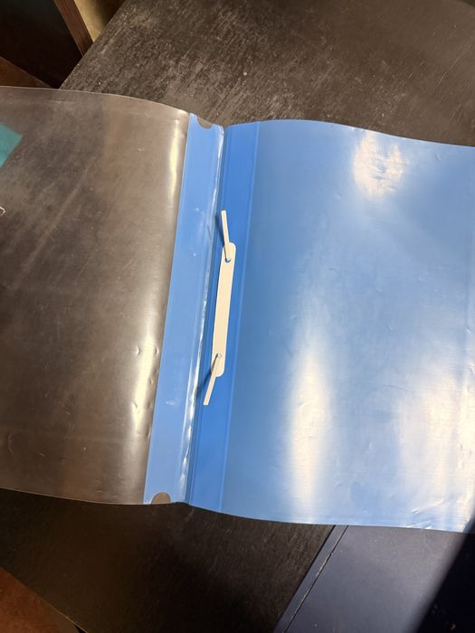 Папки скоросшивачі пластик 100шт