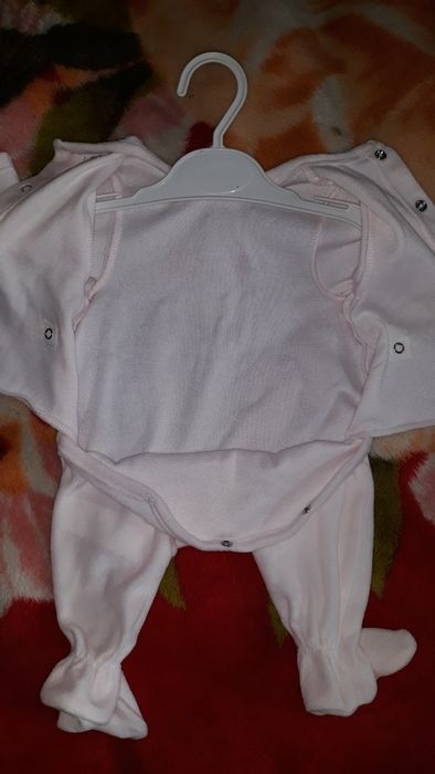 Человечек велюровый, песочник, бодик- сукня