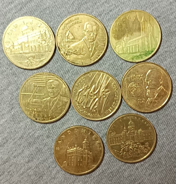 17 monet 2 zł okolicznościowe różne rodzaje