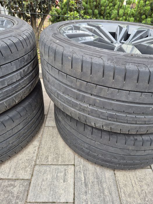 Koła 4 sztuki oryginał VW Touareg 3 2019 rok. Antracyt ET31 5x112