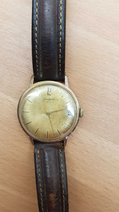 Męski stary zegarek *Glashutte*