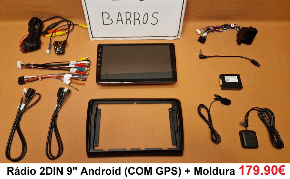 (NOVO) Rádio 2DIN 9" • Seat IBIZA 6J • [4+32GB] • Android GPS