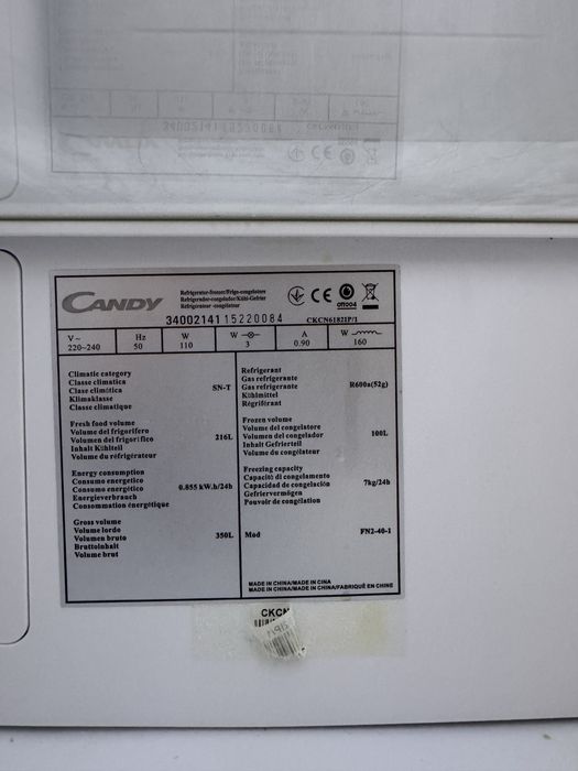 Frigorífico Combinado Candy TOTAL Nofrost