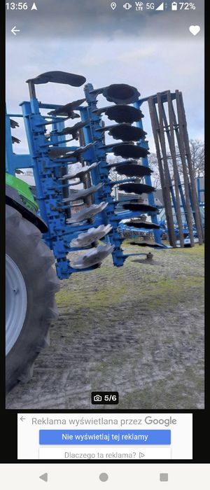 Brona talerzowa Agroland 4.5. amazone