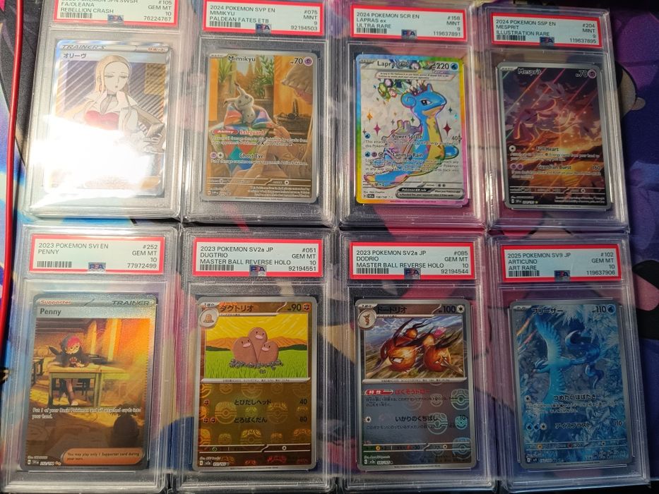 Karty Pokemon PSA CGC Ocenione