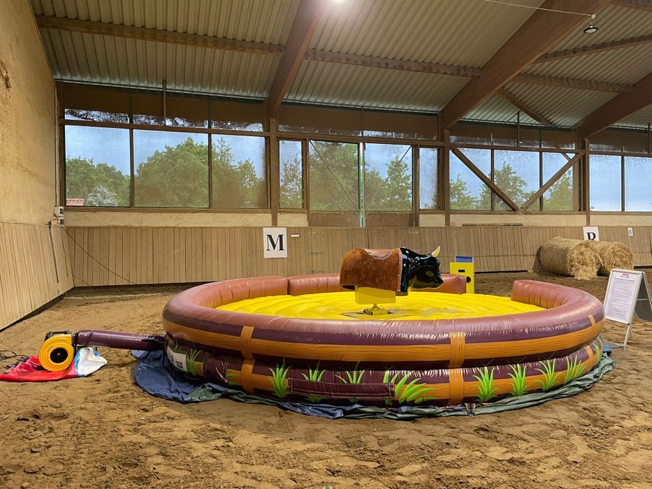 Symulator byk rodeo wynajem dmuchance
