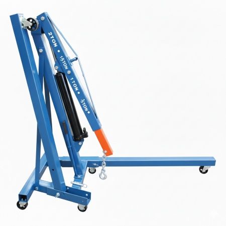 Grua Dobrável 2 Toneladas Ideal Para Motores (Artigo Novo)