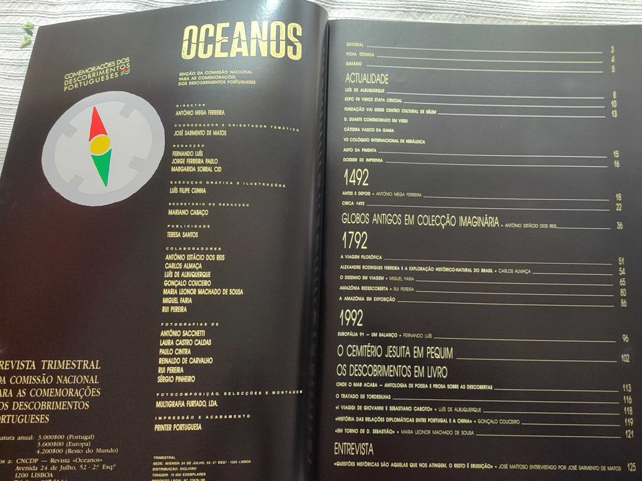 Oceanos | n.º 9 - O Ano de 92