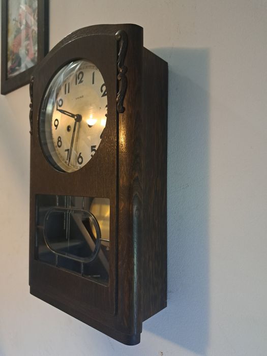 Zegar wiszący gabinetowy Junghans Viking