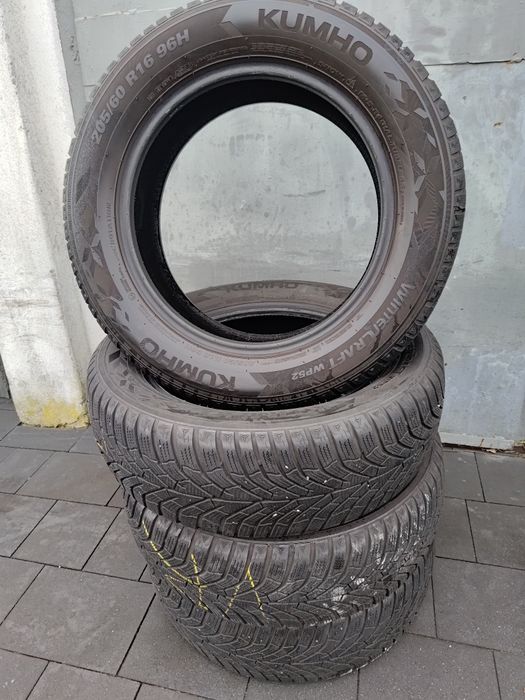 4x opony zimowe KUMHO WinterCraft WP52 205/60/16 96H, 2022r