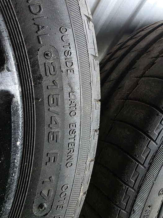 Alufelgi 17' 4x100 + opony