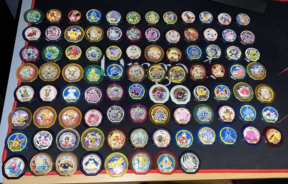 Tazos Pokemon (Vários)