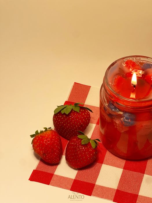Vela Compota de Frutos Vermelhos