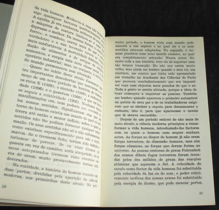 Livro O macaco louco Albert Szent-Györgyi Bolso Europa-América