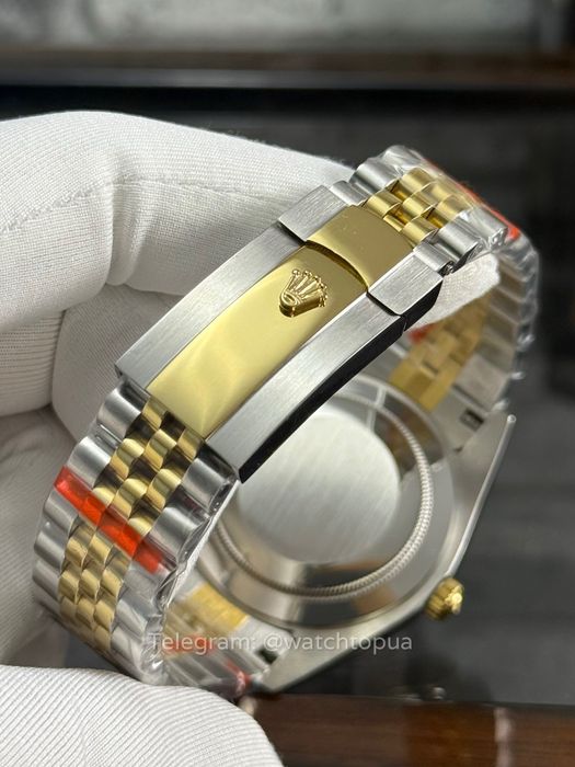 Годинник Rolex Datejust Silver Gold