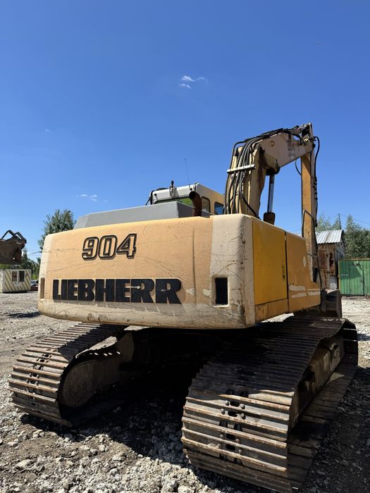 Екскаватор Liebherr 904 | Болотяні гусиниці | Стріль-12м |