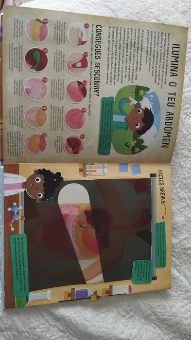 Corpo Humano - Livro com lanternas