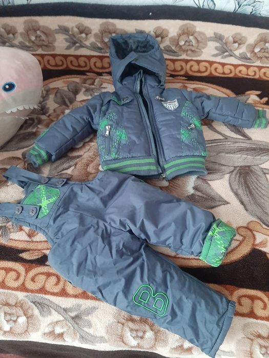 Дитячий комбінезон зимовий 12м